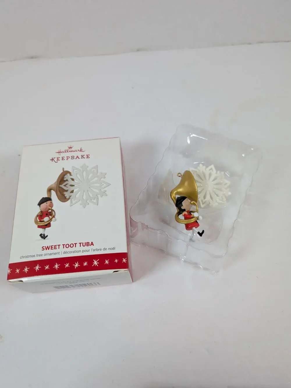 Hallmark Ornament 2016 Sweet Toot Tuba Christmas Ornament MIB